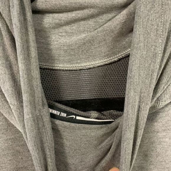 Nike Dri-Fit gray fitted sweatshirt size small - Picture 9 of 13